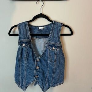 90’s denim vest